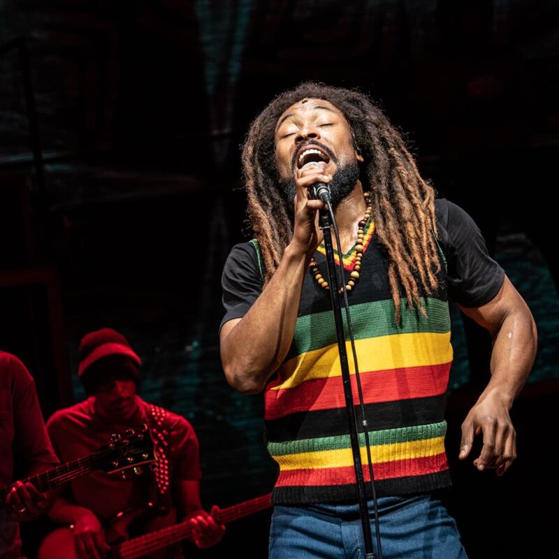 Get Up Stand Up! The Bob Marley Musical featuring Arinze Kene production shot