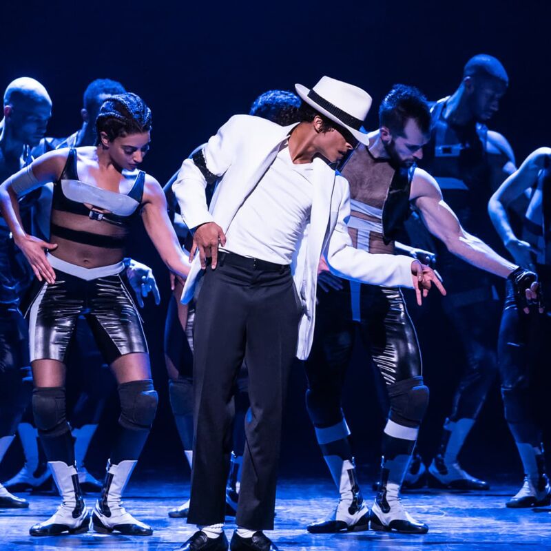 MJ the musical production shot